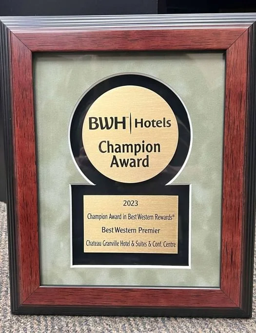 2023 BWH Hotels Champion Award in Best Western Rewards badge