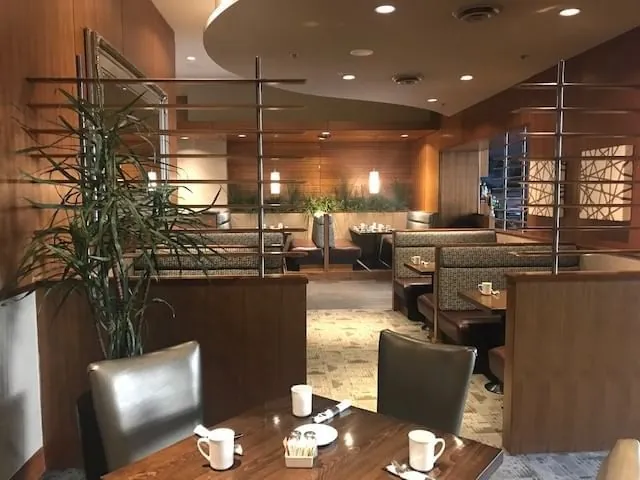 Booth seating at the Edge Social Grille and Lounge