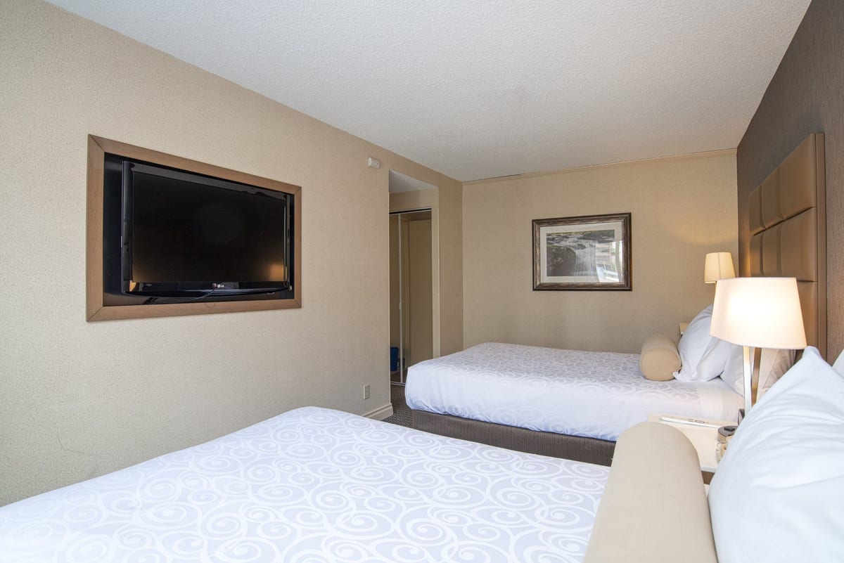 Deluxe Room with two double beds at Chateau Granville