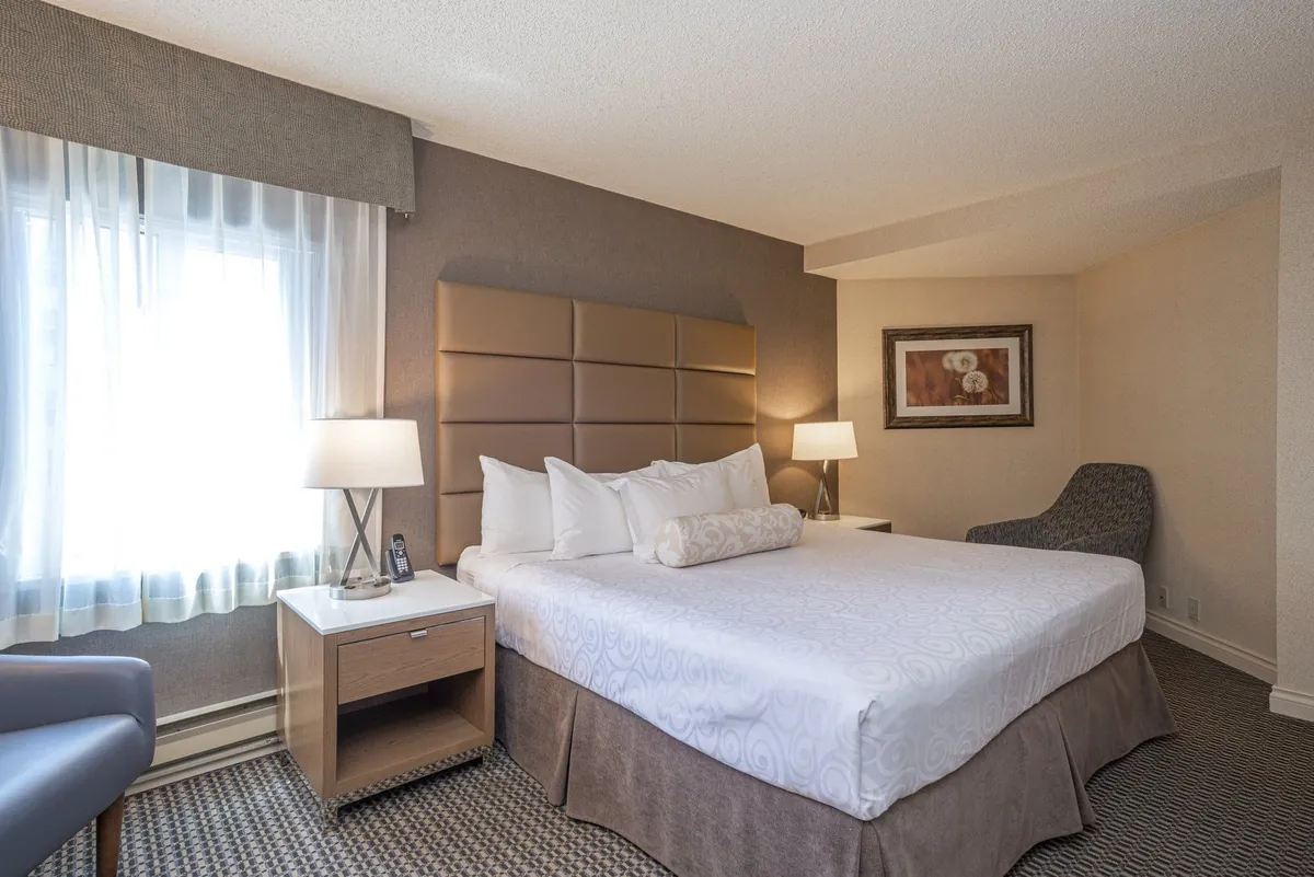 One Bedroom Suite with King Bed and separate living area